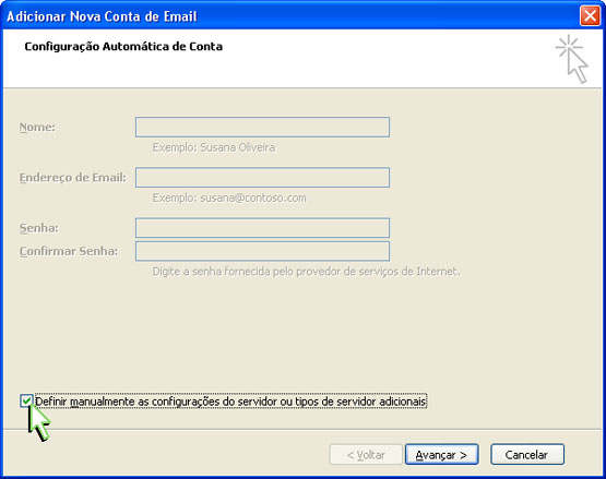 Configuração Outlook 2007 Configuração Outlook 2007